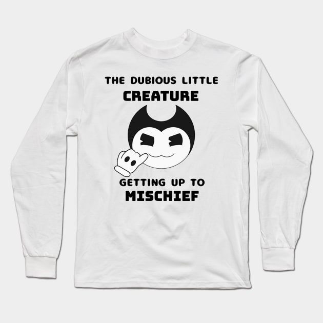 Dubious Little Creature >:3c Long Sleeve T-Shirt by MxMelmelB